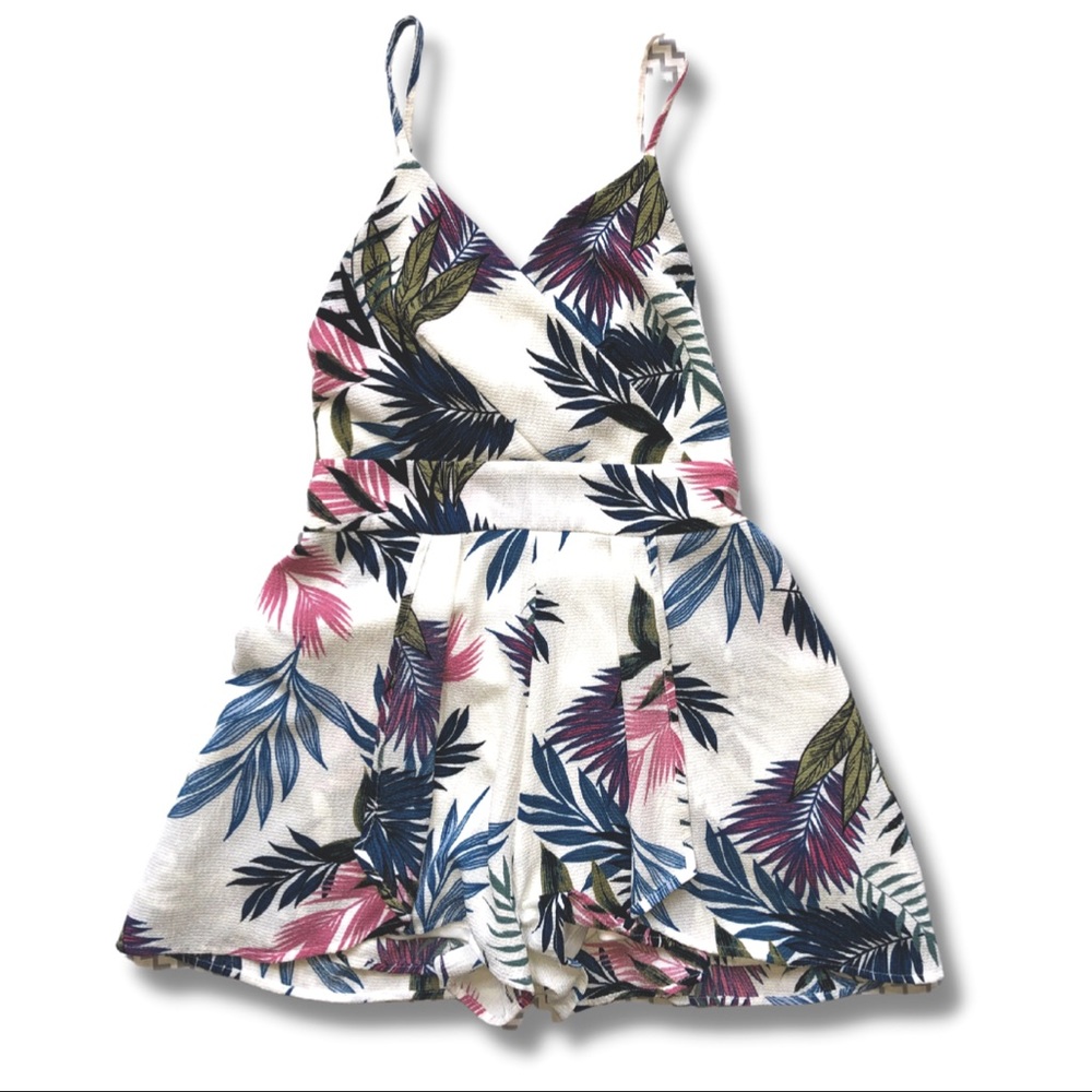 Women’s, Rompers, Purple Snow, Medium, Off-White